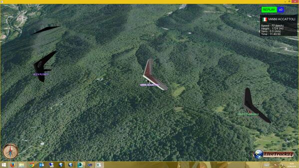 ToninoTarsi's tweet image. #osgLivetrack24 v 1.21. Now automatic 3D model is loaded according to livetrack24 database. #OpenSceneGraph #osgEarth