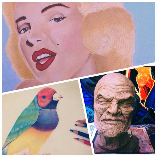 diskoverus's tweet image. Trabajos de arte