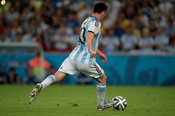 TeamMessi's tweet photo. Leo in Maracana. See Team #Messi's exclusive pics of Leo's 1st match at the #WorldCup at http://t.co/RRTJS75fvO http://t.co/XaBcAOIYEY