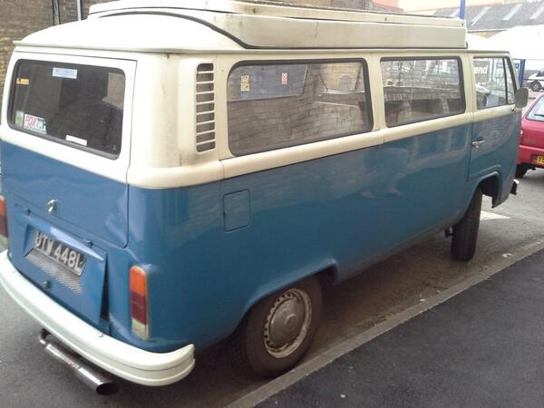 Spotted #vwbay in #cambridge <a href="/CamperSpotting/">VW Camper Spotting</a>