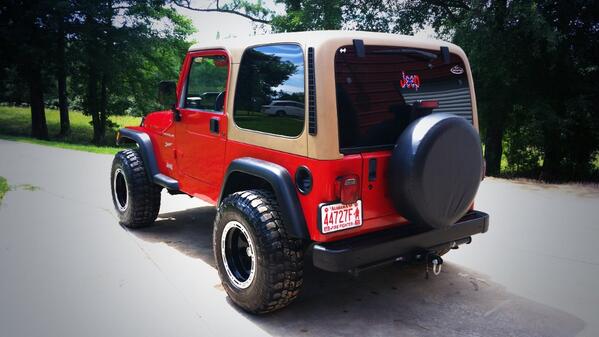kyleglov7's tweet photo. 2002 Jeep Wrangle sport for sale. 124k mi. $9500. Message me for more details. http://t.co/rIBiZ20Cet