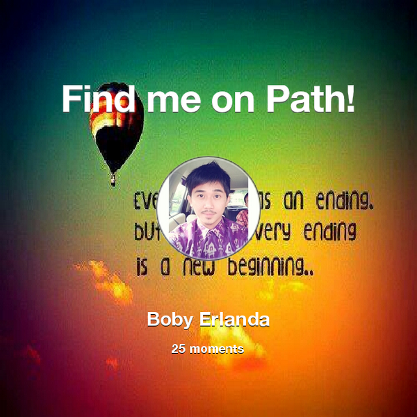 Bobyyobie's tweet photo. I've shared 25 memories with my friends on #Path - see them now at http://t.co/maCvp39nef! #thepersonalnetwork http://t.co/hpymlT32bo