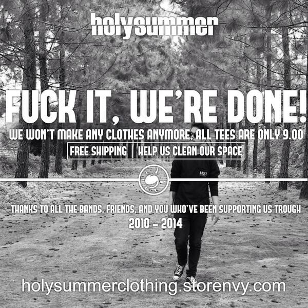 Holy Summer Clothing tweet media