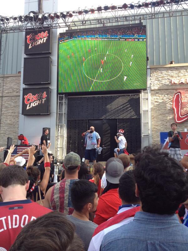 SLangford7's tweet photo. 2014 World Cup Party at P&amp;L cheering on #TeamUSA ⚽️🇺🇸 http://t.co/ObvCDw2iPO