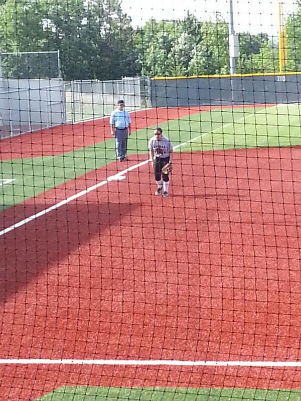 Allie MacFarlane in the Kansas-Missouri all star game! Great job Allie!