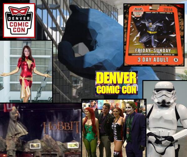 voiceatility's tweet photo. Denver Comic Con. Over 86,500 nerdy pals. San Diego CC  is huge fun, but Denver did it up in style as well! Huzzah! http://t.co/5Sb2kxUW2R