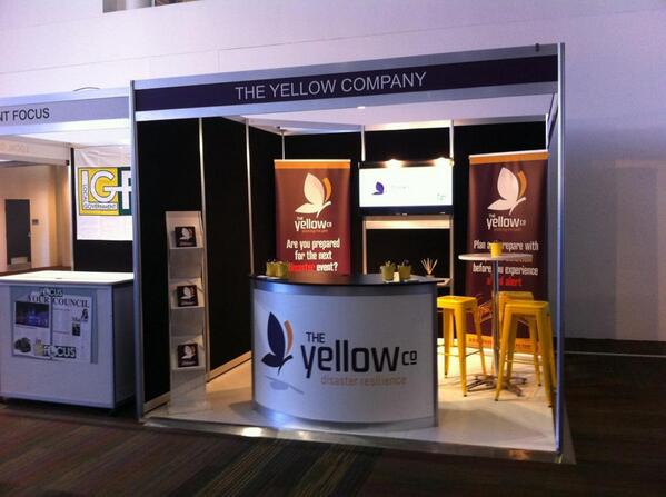 TheYellowCo's tweet photo. Yellow is excited to launch the Yellow Solution in Canberra this week #resilience
#NGA2014 http://t.co/J9aIskKX9O