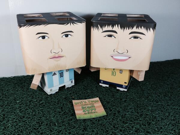 Say hiii to Messi &amp; Neymar