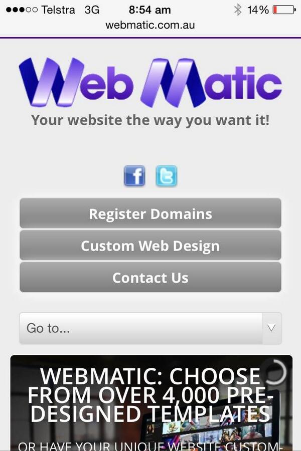 wrightscreative's tweet photo. @WebmaticSites #dday #wehaveliftoff Feeling as nervous as a gypsy with a mortgage #webmatic #golive #carpediem http://t.co/b3YuzIyK9p