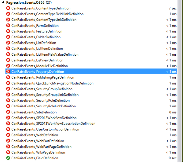 avishnyakov's tweet image. More regression tests for #SPMeta2 - OnProvisioning/OnProvisioned events covered for CSOM/SSOM. 2nd week on tests..