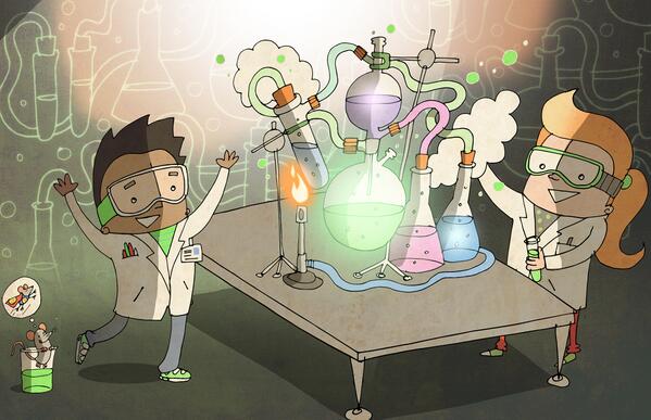 Chemistry baby! Sneak peek from book 2.