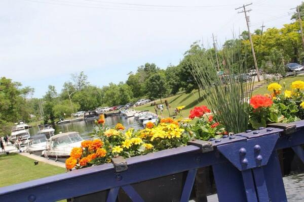 DowneyLaurie's tweet image. A pretty view of the Bobcaygeon Canal. @TrentSevernNHS @BobcaygeonCofC