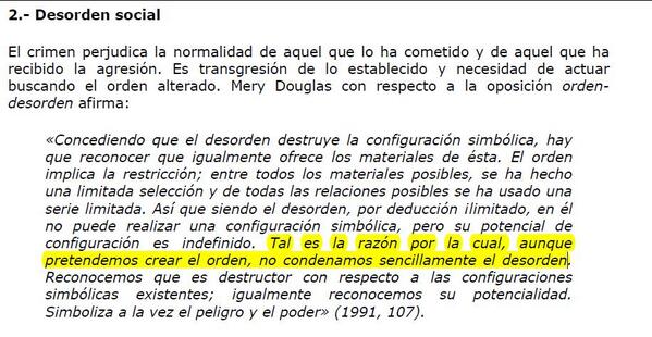 JoxCarlos's tweet photo. La transgresión cuestiona lo natural del orden o la cultura http://t.co/dbeaTvvAyg
