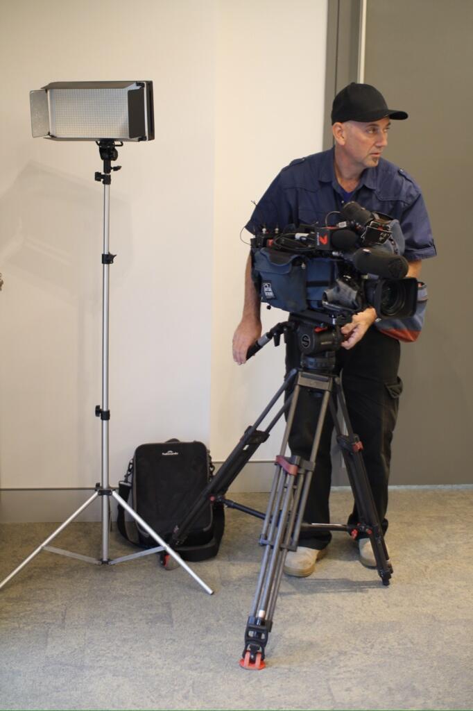 HIF_Australia's tweet image. @Channel7's #Perth news team are in our office, filming a segment on the value of #HospitalCover &amp;amp; how to save tax.