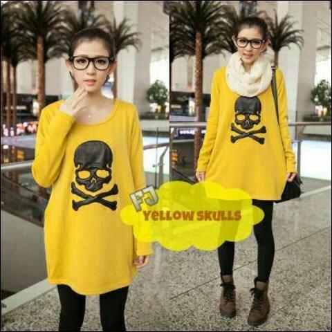 mikichop_OS's tweet photo. kode: Yellow Skull. bhn rajut halus, fit to L. harga 55 rb @iklanin #iklanin @TowoIklan http://t.co/JGvbpa71Dk