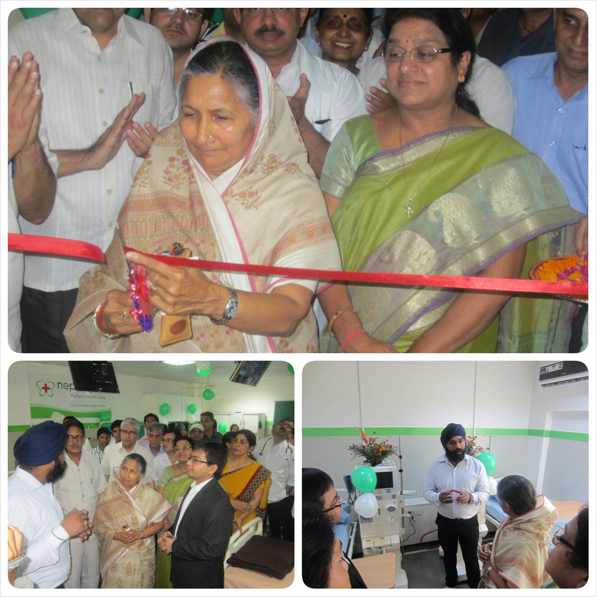 Savitri Jindal on Twitter "Inaugurated the Dialysis unit at Jindal hospital, Model town, Hisar