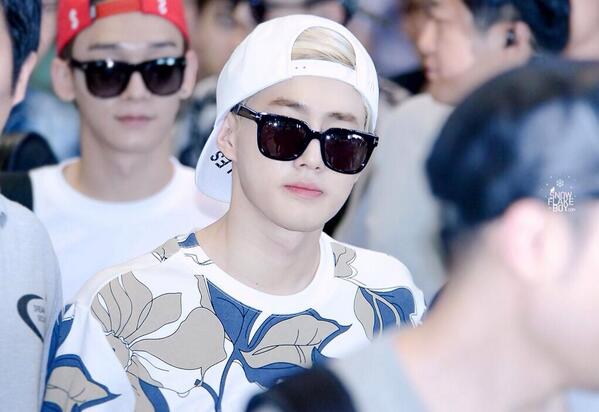 [PIC] 140615 Airport- Suho (cr snowflake boy)