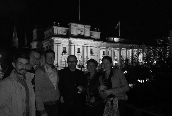 bethandwine's tweet photo. ThankU for a jam packed week of  AUSSIE WINE! Last drink in Melb b4 we head home to share :)
#aussiewine #siptrip http://t.co/TJL6Z5F9MM