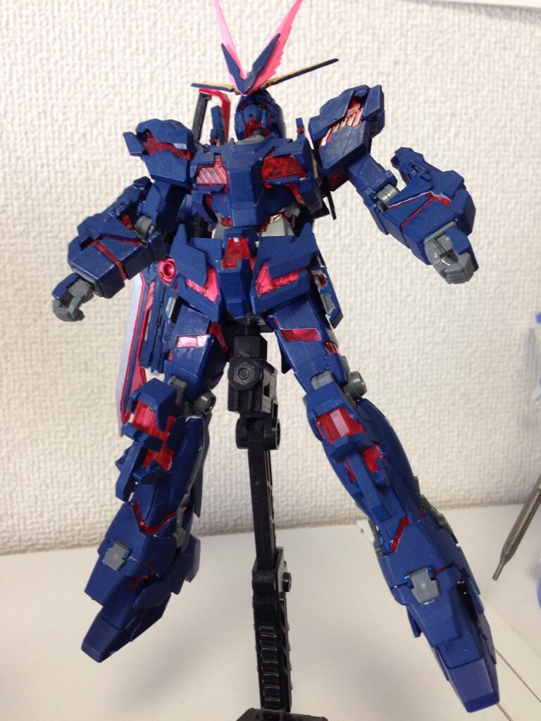 ユニコーンガンダム（ユニコーンモード）4枚セット RG 1/144 RX-0 ユニコーンガンダム [Unicorn Gundam