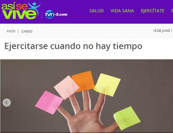 tvnnoticias's tweet image. Tips de cómo ejercitarte cuando no hay tiempo en @AsiSeViveTVN por tvn-2.com/Asisevive/Pagi…