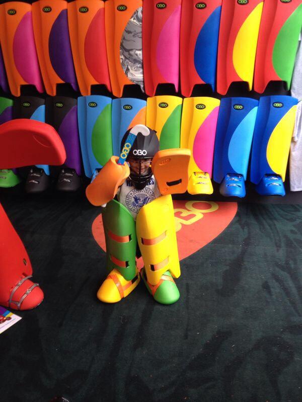 obohockeysa's tweet photo. Starting young ;-) AWESOME pic! "@Davidealbor11: And here is the youngest goalie in the #RWHC2014. http://t.co/ZBk3AMYu3p"