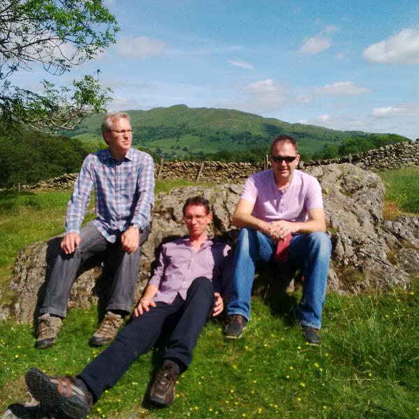 More last of the summer wine than the likey lads a great day in the lakes yesterday all realising we are not so young