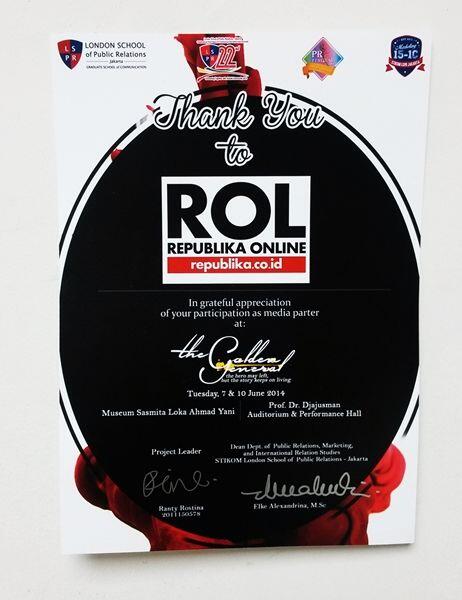 Terimakasih kepada <a href="/republikaonline/">Republika.co.id</a> telah menjadi media partner dalam rangkaian event <a href="/TGG_ID/">The Golden General</a> cc: @STIKOMLSPR