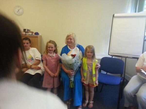 DynamicDadsMSS's tweet image. What an amazing day congratulations to Jacqueline @MidSureStart #BatonRelay2014