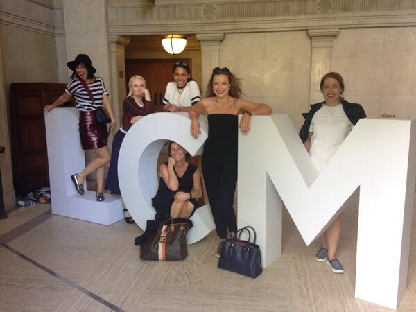 She-Q's still standing! <a href="/BritishGQ/">British GQ</a> #behindthescenes #LCM @GQDirectory <a href="/TheGQStyle/">British GQ Style</a>