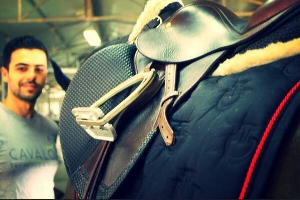 Cavalosuae's tweet photo. Haysam Eid with Cavalleria Toscana #rider #showjumper #horse #uae #cavalos http://t.co/G1Zr4L7s9n