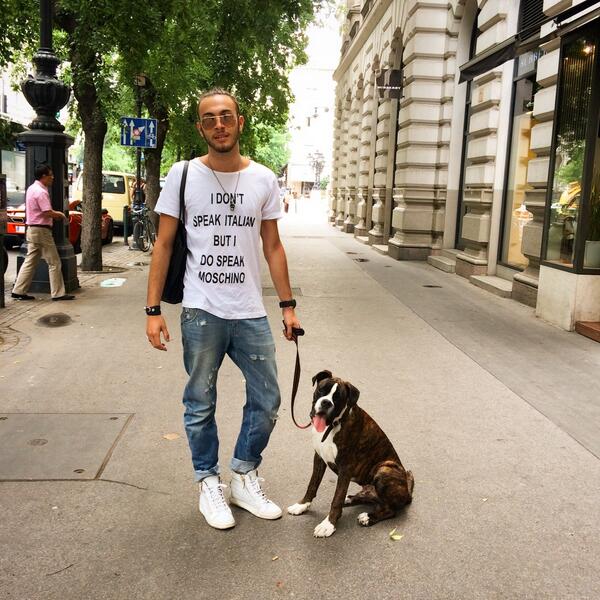 MattMattioner's tweet photo. Teach me how to doggy! http://t.co/NMYmwGlVLp