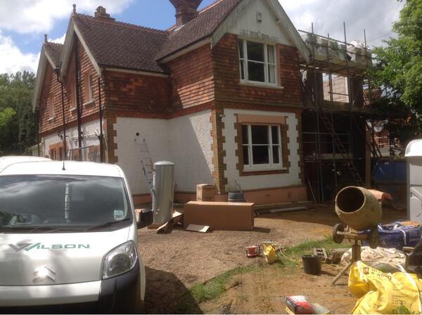 WilsonLimited's tweet image. Our Current Job In Lower Kingswood - 2 Storey Extension