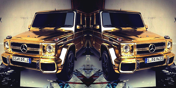 Beautiful324's tweet photo. Gold G wagon http://t.co/ASYwdjlPig