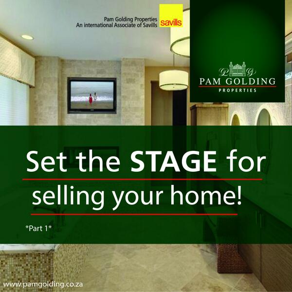 Set The Stage For #Selling Your #Home! (Part 1) ....For @PamGoldingGroup Tips, Follow Link: on.fb.me/1kJr2me