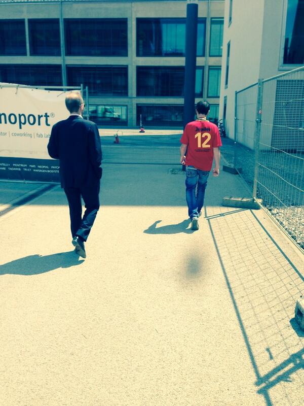 Tadaweb's tweet image. #WorldCup2014 in the #TaDaweb office! #belgium #france #greece  What a mix! Go the @diablesrouges tonight!