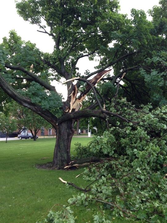 WrightADavid's tweet image. In front of Olmsted parking lot. #drakeweather #orientation2014