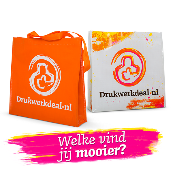 We horen graag je mening. Welk tasje vind jij mooier?