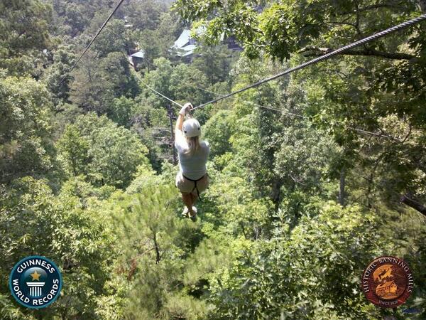 Ready to fly over #snakecreek ? #BanningMills #adventure