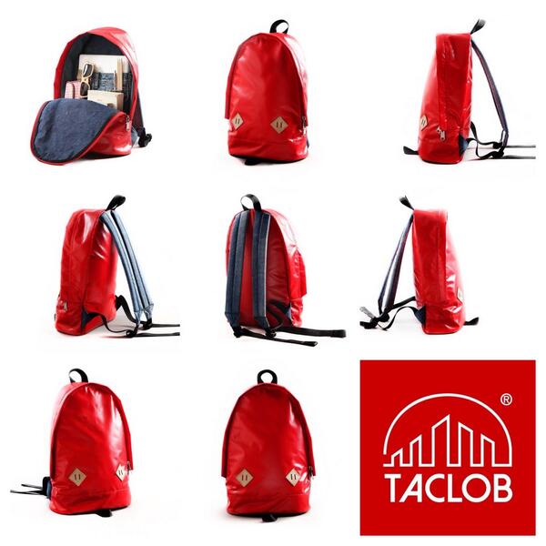 Gusto ko netong TACLOB BAGS. ang cute lang niya. Red na red. 😎😛😂 <a href="/TaclobPH/">Taclob</a> #taclob #bags #fashion