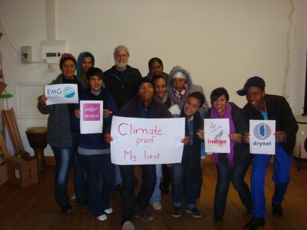message from our South African friends: EMG, Indigo and Heiveld Co-operative to join the call to #climateproofmyland