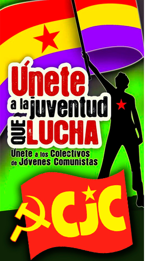 CJC_Media's tweet photo. ¡Únete a la Juventud Comunista, Únete a la juventud que lucha, Únete a los Colectivos de Jóvenes Comunistas! http://t.co/auzr8vVWR6