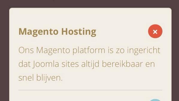 Ahja, duidelijk. #superhandig #magento #hosting