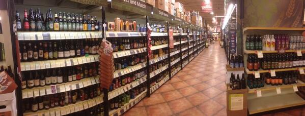 DadsDailyBrew's tweet photo. Aisle 1 of 6, one of the greatest Craft Beer selection I've seen, in Charleston, SC http://t.co/ehPpyXcLeE