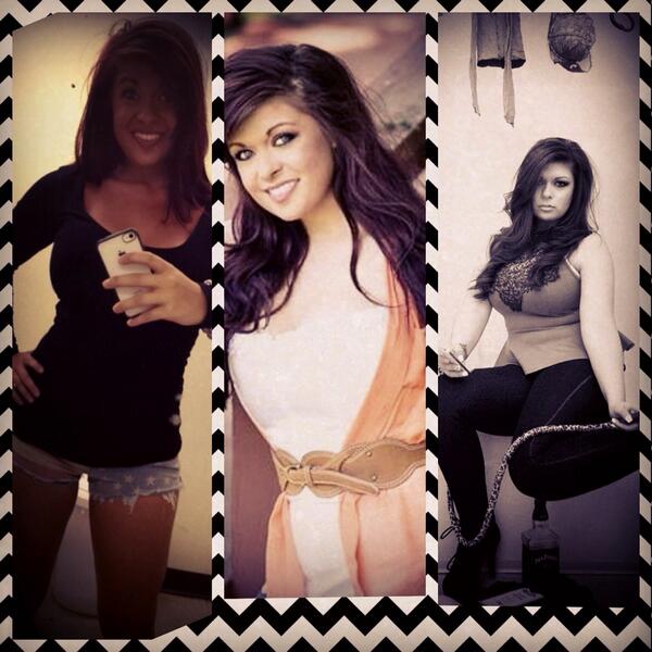 Simply_Porschea's tweet photo. My weight loss journey thus far . Left is me now 25 pounds lighter. Middle was in April and right was me in January. http://t.co/gywzE48EoR
