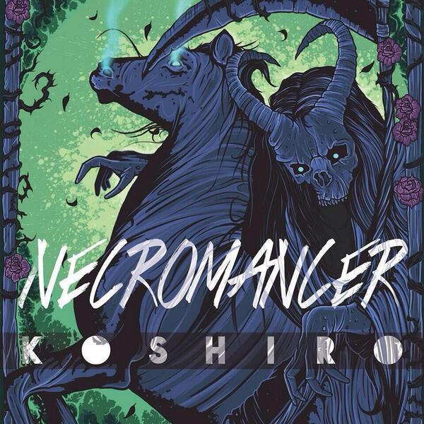 @AwesomeMerch free stickers to promote new @Koshiro_UK single #Necromancer releasing on 19th June 2014 #StickerWeek