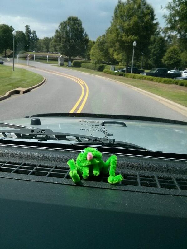 Jeremiah is ready to go for a trip! #leadershipisatrip