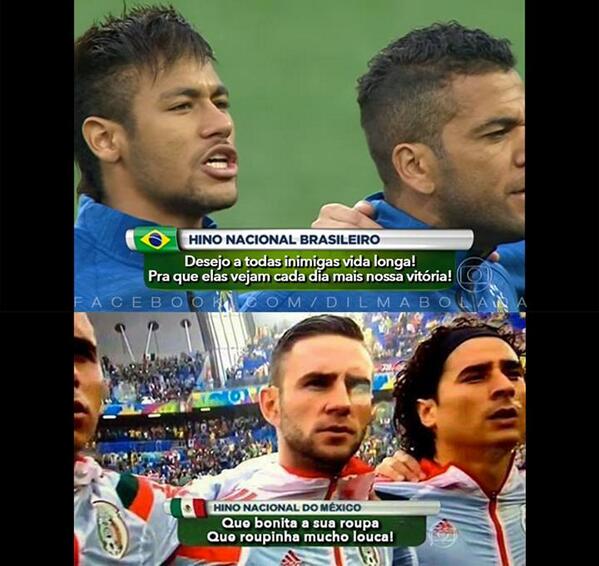 hellokstew's tweet image. ´´Brasil x México´´