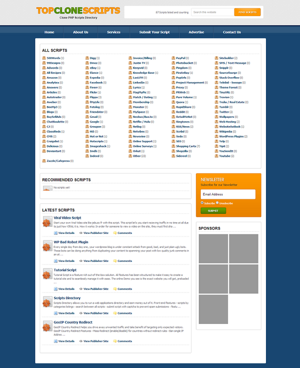 99CloneScripts's tweet image. Scripteen Scripts Directory - 99clonescripts.com/script/scripte… #phpscripts #websitescripts