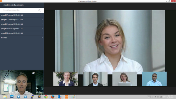 Using the @PexipInc Virtual Meeting Room client. Windows. OS X. Linux.