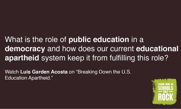 justicematters's tweet photo. What's the role of #PublicEd in democracy? @elpuentepalante founder explains  #edjustice 
http://t.co/Opv2M00MFO http://t.co/aJqUsK2La4